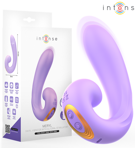 INTENSE - MERYL DOUBLE VIBRATION STIMULATEUR CLITORIEN by INTENSE HIGH TECH
