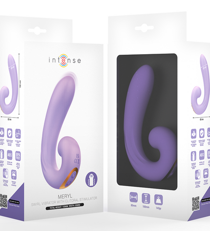 INTENSE - MERYL DOUBLE VIBRATION STIMULATEUR CLITORIEN by INTENSE HIGH TECH