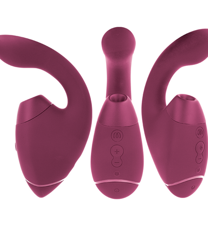 WOMANIZER - DUO NEXT STIMULATEUR CLITORIAL ET DE POINT G DOUBLE ROSE FOYER by WOMANIZER
