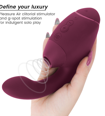 WOMANIZER - DUO NEXT STIMULATEUR CLITORIAL ET DE POINT G DOUBLE ROSE FOYER by WOMANIZER