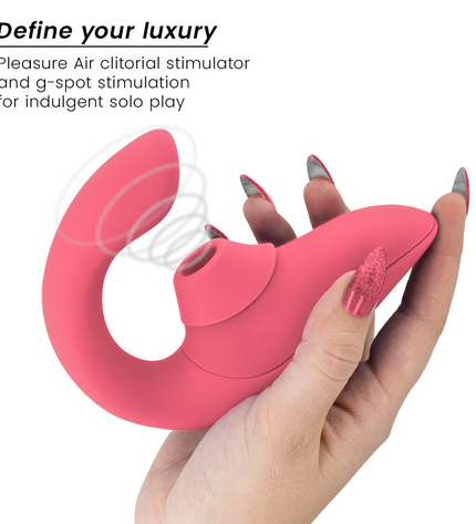 WOMANIZER - VIBRATEUR STIMULATEUR BLEND RABBIT ROSE VIBRANTE by WOMANIZER