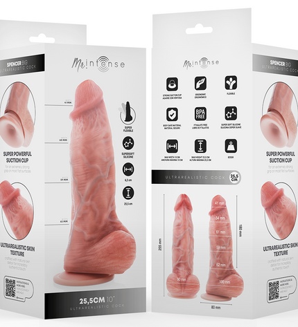MR INTENSE - GODEMICHET EN SILICONE SPENCER GRAND PÉNIS 25,5 CM -Ø- 6,2 CM by MR. INTENSE DILDOS