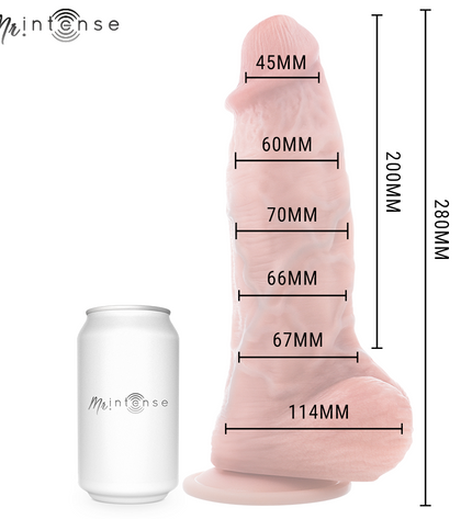 MR INTENSE - EXTRABIG SPENCER GODEMICHET EN SILICONE 28 CM -Ø- 7,3 CM by MR. INTENSE DILDOS