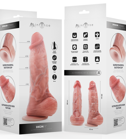 MR INTENSE - EXTRABIG SPENCER GODEMICHET EN SILICONE 28 CM -Ø- 7,3 CM by MR. INTENSE DILDOS