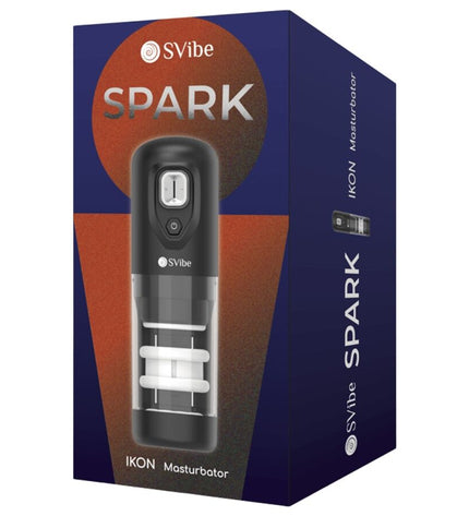 SNAIL VIBE - MASTURBATEUR IKON SPARK À POUSSÉE ET ROTATION by SNAIL VIBE