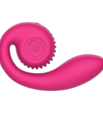 SNAIL VIBE - GIZI LITE VIBRATEUR ROSE DOUBLE POINT G ET CLITORIAL by SNAIL VIBE
