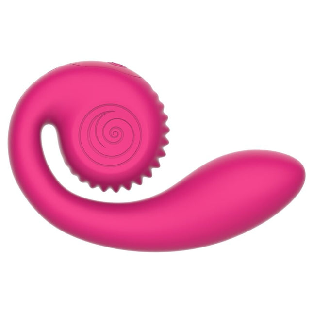 SNAIL VIBE - GIZI LITE VIBRATEUR ROSE DOUBLE POINT G ET CLITORIAL by SNAIL VIBE