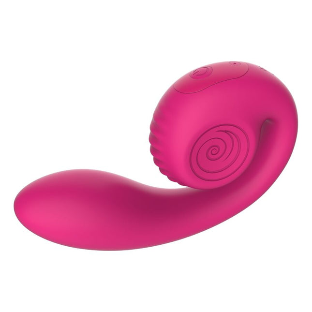 SNAIL VIBE - GIZI LITE VIBRATEUR ROSE DOUBLE POINT G ET CLITORIAL by SNAIL VIBE