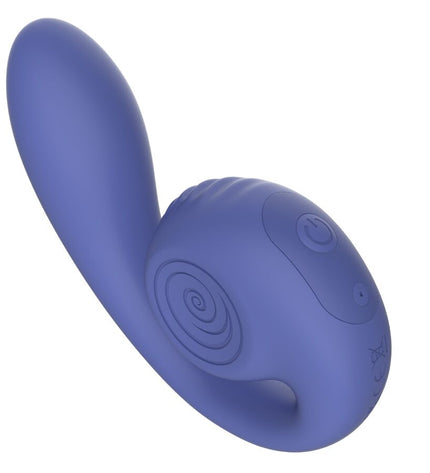 SNAIL VIBE - GIZI LITE VIBRATEUR VIOLET DOUBLE POINT G ET CLITORIAL by SNAIL VIBE