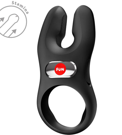 FUN FACTORY - ANNEAU PÉNIS VIBRANT PRO NOS NOIR by FUN FACTORY