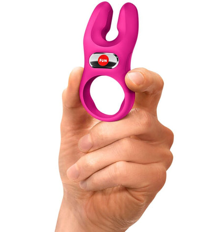 FUN FACTORY - ANNEAU PÉNIS VIBRANT PRO NOS MAGENTA by FUN FACTORY