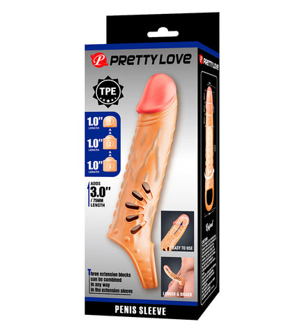 PRETTY LOVE - MANCHON PÉNIS AVEC EXTENSIONS by PRETTY LOVE MALE