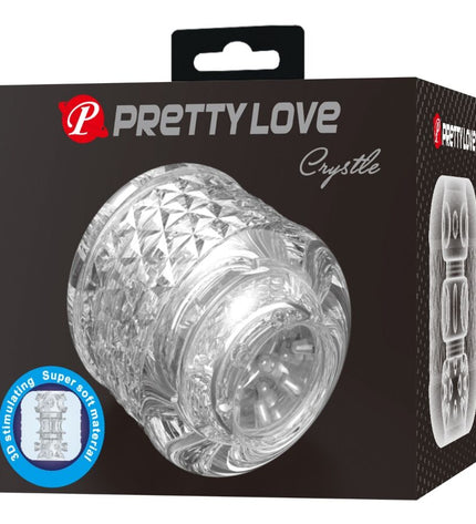PRETTY LOVE - CRYSTLE MASTURBATEUR À DOUBLE ENTRÉE by PRETTY LOVE MALE
