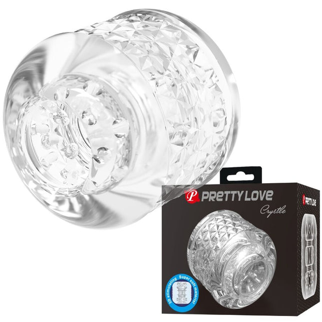 PRETTY LOVE - CRYSTLE MASTURBATEUR À DOUBLE ENTRÉE by PRETTY LOVE MALE
