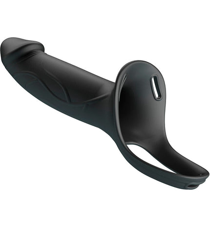 PRETTY LOVE - LANDON BLACK STRAP-ON VIBRANT by PRETTY LOVE MALE