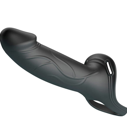PRETTY LOVE - LANDON BLACK STRAP-ON VIBRANT by PRETTY LOVE MALE