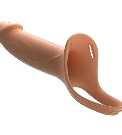 PRETTY LOVE - LANDON LIGHT-SKIN VIBRATING STRAP-ON by PRETTY LOVE MALE