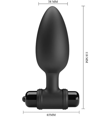 MR PLAY - PLUG ANAL SUPER POWERAVEC VIBRATION by MR PLAY