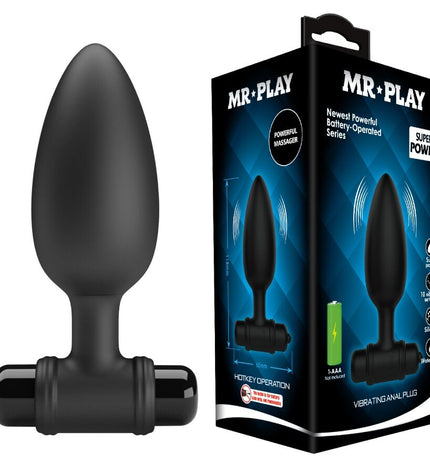 MR PLAY - PLUG ANAL SUPER POWERAVEC VIBRATION by MR PLAY