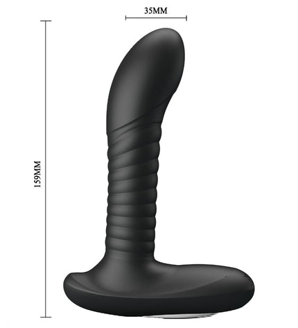 MR PLAY - MASSEUR DE PROSTATE AVEC ROTATION ET VIBRATION by MR PLAY