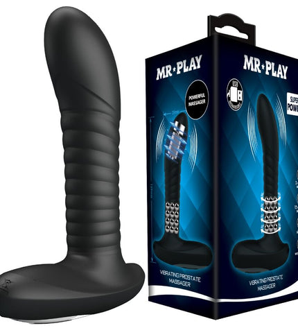 MR PLAY - MASSEUR DE PROSTATE AVEC ROTATION ET VIBRATION by MR PLAY