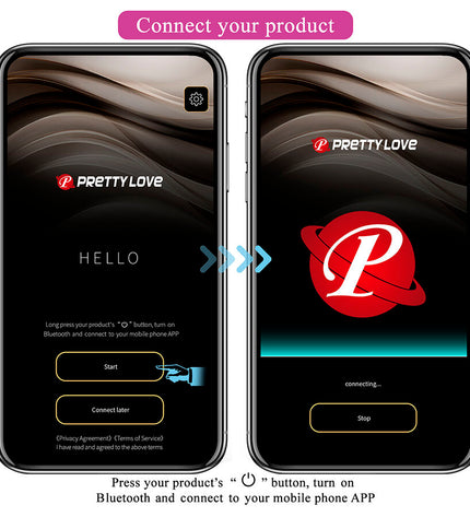 PRETTY LOVE - DORA VIBRATEUR INVISIBLE AVEC APPLICATION GRATUITE by PRETTY LOVE SMART