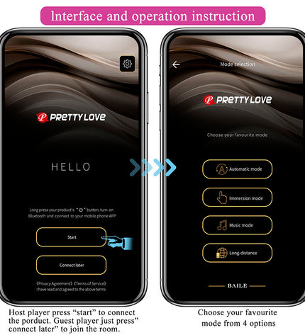 PRETTY LOVE - DORA VIBRATEUR INVISIBLE AVEC APPLICATION GRATUITE by PRETTY LOVE SMART