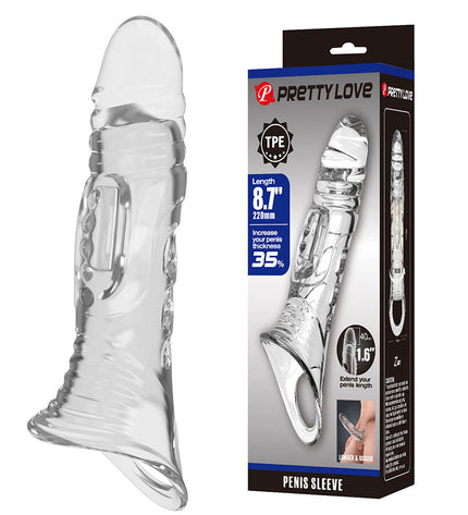 PRETTY LOVE - COUVERTURE TRANSPARENTE POUR PÉNIS by PRETTY LOVE MALE