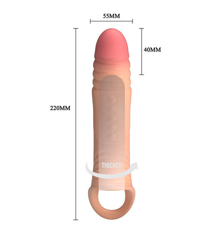 PRETTY LOVE - MANCHON PÉNIS AVEC VIBRATION INTÉGRÉE by PRETTY LOVE MALE