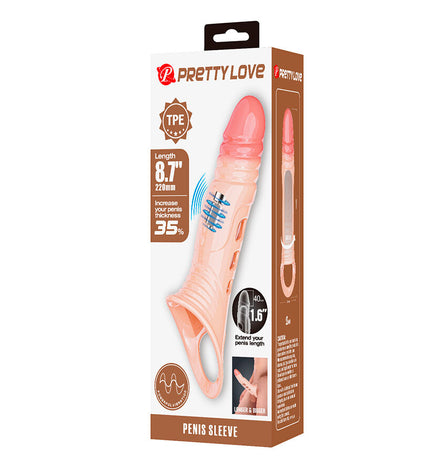PRETTY LOVE - MANCHON PÉNIS AVEC VIBRATION INTÉGRÉE by PRETTY LOVE MALE