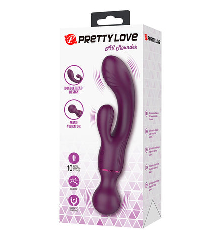 PRETTY LOVE - VIBRATEUR POINT G VIOLET POLYVALENT by PRETTY LOVE FLIRTATION