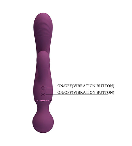 PRETTY LOVE - VIBRATEUR POINT G VIOLET POLYVALENT by PRETTY LOVE FLIRTATION