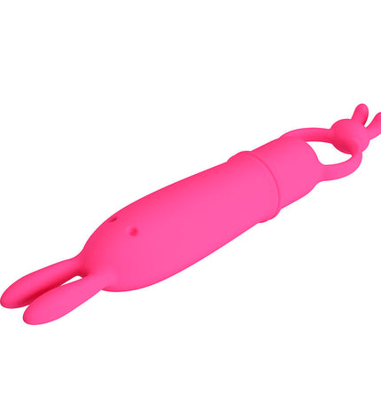 PRETTY LOVE - DELIA VIBRATEUR RABBIT AVEC ANNEAU DE RÉSISTANCE by PRETTY LOVE FLIRTATION