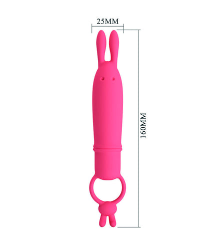 PRETTY LOVE - DELIA VIBRATEUR RABBIT AVEC ANNEAU DE RÉSISTANCE by PRETTY LOVE FLIRTATION