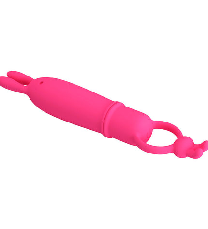PRETTY LOVE - DELIA VIBRATEUR RABBIT AVEC ANNEAU DE RÉSISTANCE by PRETTY LOVE FLIRTATION