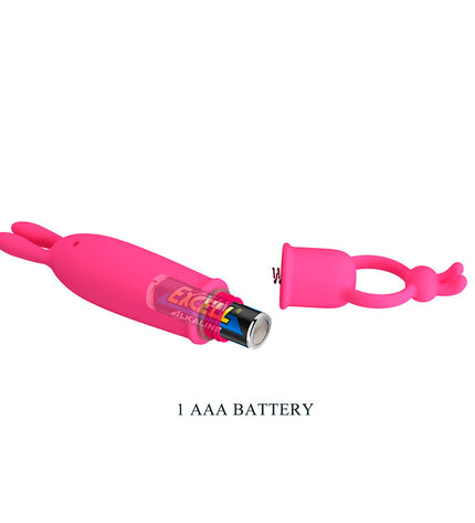 PRETTY LOVE - DELIA VIBRATEUR RABBIT AVEC ANNEAU DE RÉSISTANCE by PRETTY LOVE FLIRTATION