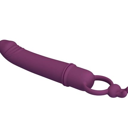 PRETTY LOVE - CORA VIBRATEUR EN FORME DE PÉNIS AVEC ANNEAU DE RÉSISTANCE by PRETTY LOVE FLIRTATION