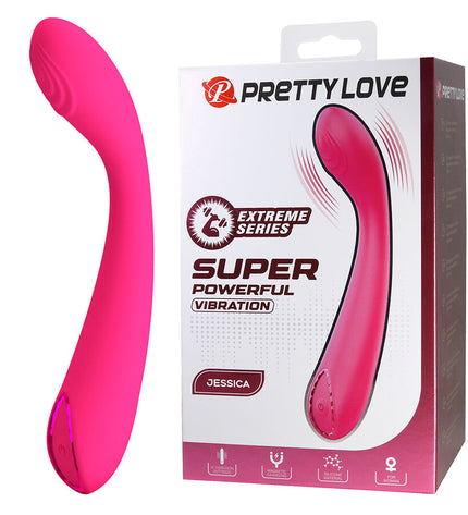 PRETTY LOVE - JESSICA VIBRATEUR ROSE HAUTE PUISSANCE by PRETTY LOVE SMART