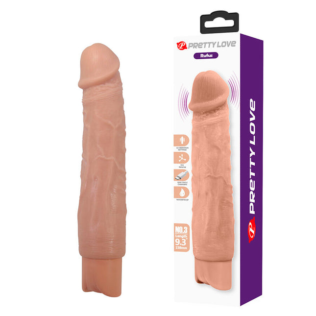 PRETTY LOVE - RUFUS VIBRATEUR FLEXIBLE ET RÉALISTE RUFUS by PRETTY LOVE HIGH GRADE