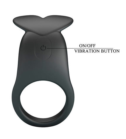 PRETTY LOVE - CARLTON ANNEAU PÉNIS AVEC STIMULATEUR CLITORIAL by PRETTY LOVE MALE