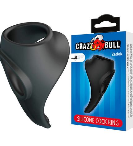 CRAZY BULL - ZADOK ANNEAU ERGONOMIQUE AVEC STIMULATEUR PÉRINÉAL by CRAZY BULL