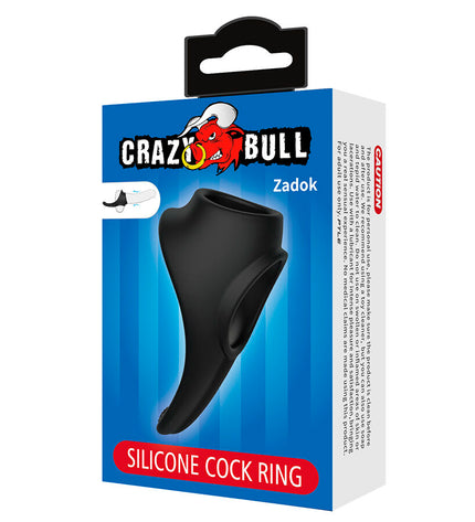 CRAZY BULL - ZADOK ANNEAU ERGONOMIQUE AVEC STIMULATEUR PÉRINÉAL by CRAZY BULL