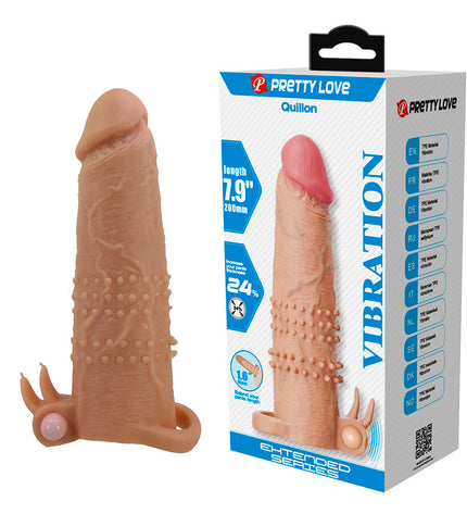 PRETTY LOVE - QUILLON MANCHON PÉNIS AVEC STIMULATEUR CLITORIAL ET VIBRATION by PRETTY LOVE MALE