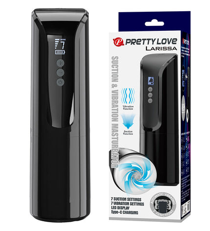 PRETTY LOVE - LARISSA MASTURBATEUR À SUCCION VIBRANTE by PRETTY LOVE MALE