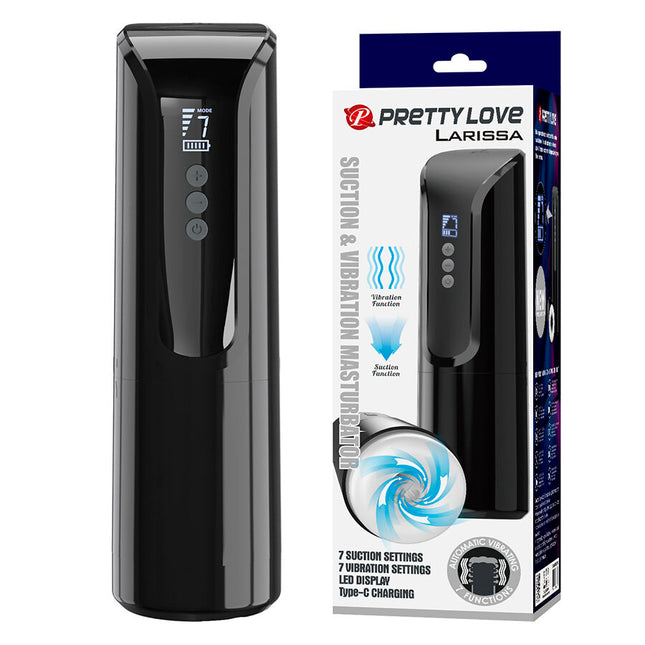 PRETTY LOVE - LARISSA MASTURBATEUR À SUCCION VIBRANTE by PRETTY LOVE MALE