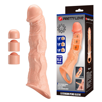 PRETTY LOVE - RAGNAR COQUE D'EXTENSION AVEC EXTENSIONS RÉGLABLES by PRETTY LOVE MALE