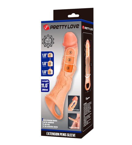 PRETTY LOVE - RAGNAR COQUE D'EXTENSION AVEC EXTENSIONS RÉGLABLES by PRETTY LOVE MALE