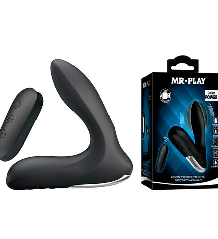 MR PLAY - MASSEUR DE PROSTATE AVEC TÉLÉCOMMANDE À VIBRATIONS by MR PLAY