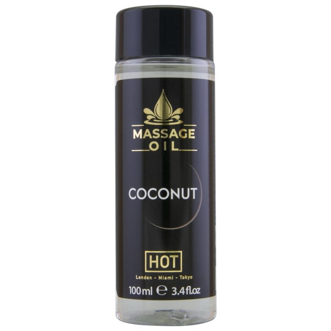 HOT - HUILE DE MASSAGE À LA NOIX DE COCO 100 ML by HOT