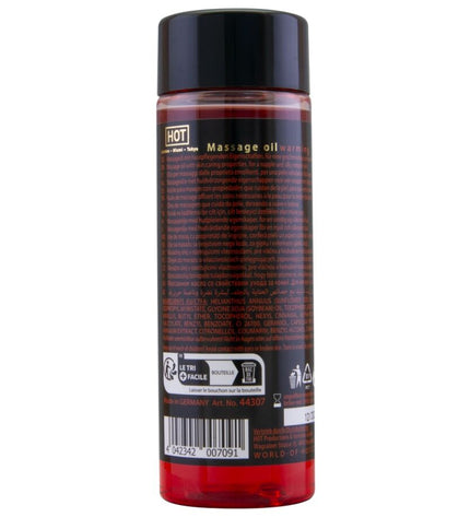 HOT - HUILE DE MASSAGE CHAUFFANTE 100 ML by HOT